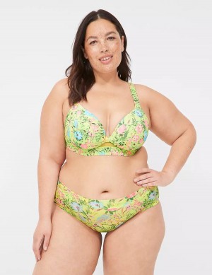 Dámské Bralettes Lane Bryant Comfort Bliss Lightly Lined Plunge Zelene | XIC9090MV