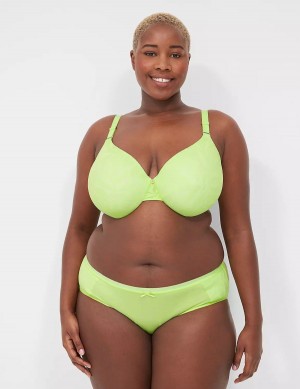 Dámské Bralettes Lane Bryant Invisible Lace Backsmoother Full Coverage Zelene | MNL3876RR