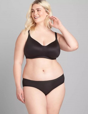 Dámské Bralettes Lane Bryant No-Wire Černé | FCN4721WE