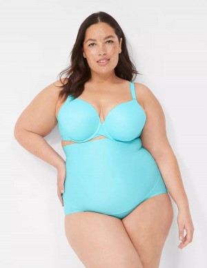 Dámské Bralettes Lane Bryant Totally Smooth Lightly Lined Full Coverage Tyrkysové | PMT2124PJ