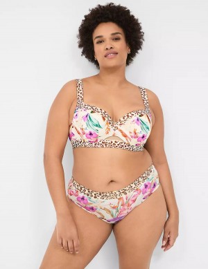 Dámské Hipster Kalhotky Lane Bryant Comfort Bliss Bílé Viacfarebný | NAA6741NZ