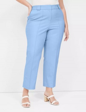 Dámské Kalhoty Lane Bryant Modern Straight Ankle Blankyt | NVB2515YG