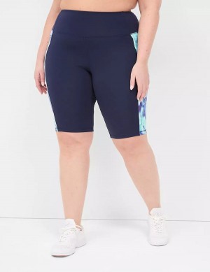 Dámské Kraťasy Lane Bryant LIVI High-Rise Recycled LIVI Soft Knee Tmavě Blankyt | ONC3853IV