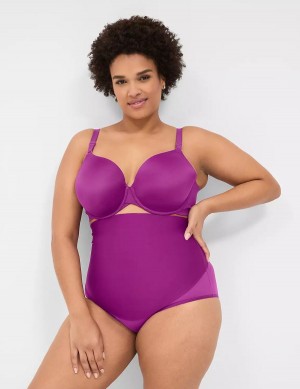 Dámské Slipy Lane Bryant Level 2 Totally Smooth Ultra High-Waist Fialové | BDY1240DX