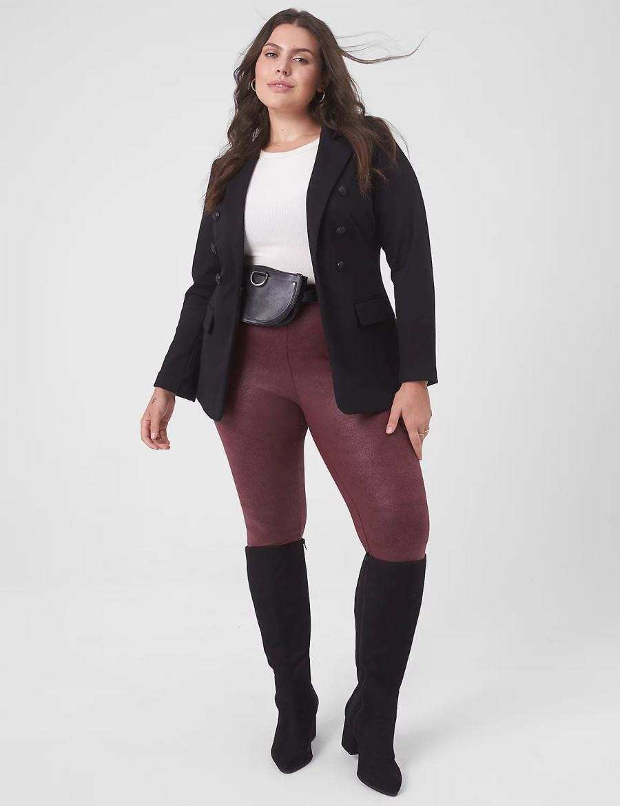 Dámské Blejzry Lane Bryant Bryant Černé | IXG423TP