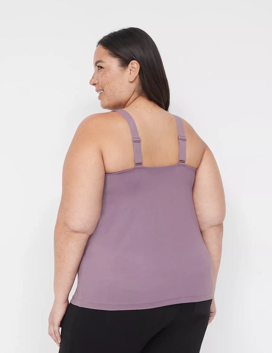 Dámské Bralettes Lane Bryant Comfort Bliss Nursing Cami Fialové | WHP7430VK