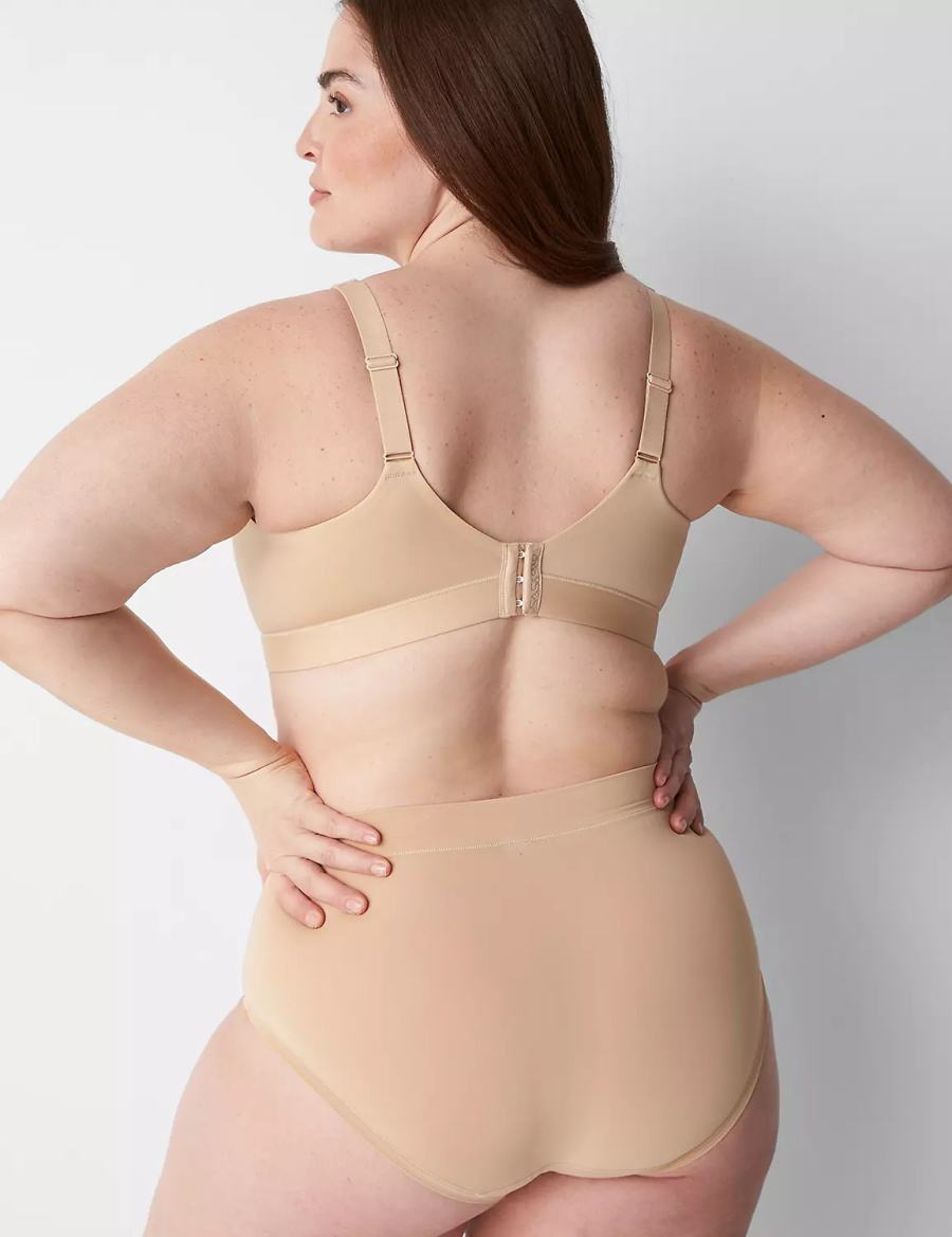 Dámské Bralettes Lane Bryant Comfort Bliss Nursing Béžový | JBB2759GG