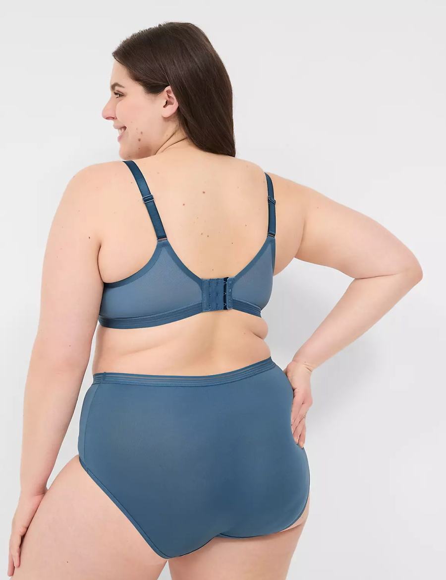 Dámské Bralettes Lane Bryant Modern Romance Lightly Lined Demi Blankyt Šedé | UPJ945XB