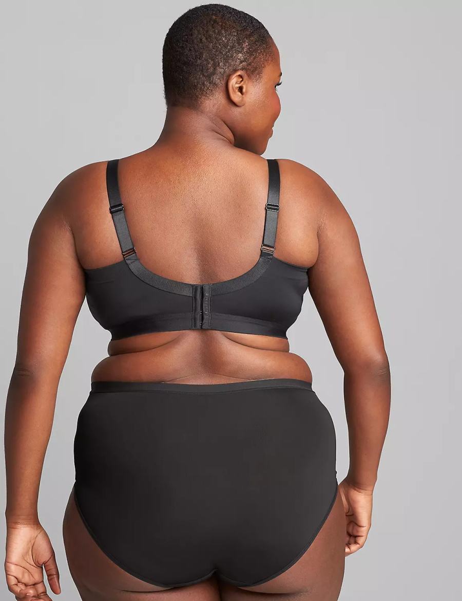 Dámské Bralettes Lane Bryant Seamless Lightly Lined Nursing Černé | ORZ8232FM