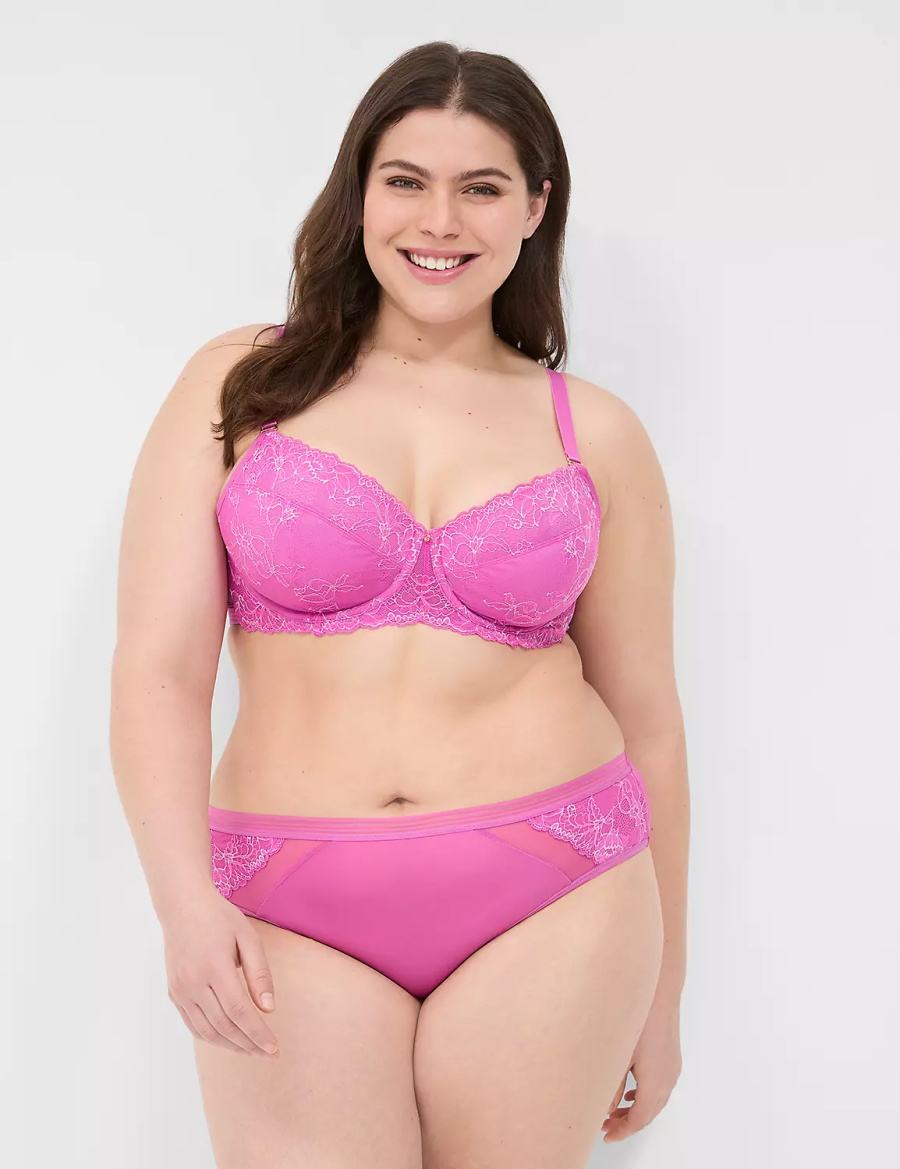 Dámské Drzé Kalhotky Lane Bryant Modern Romance Fialové | ONX9929OX