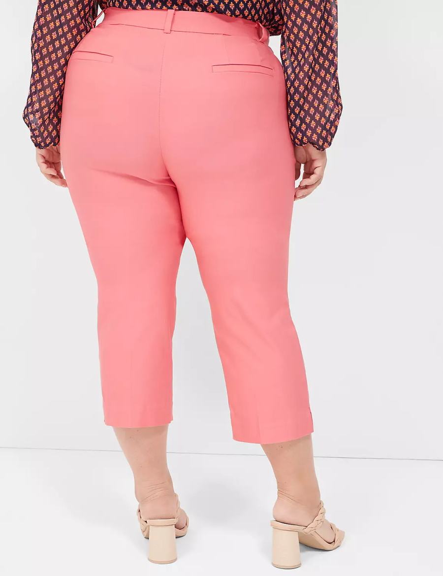 Dámské Kalhoty Lane Bryant 4-Season Slim Capri Koralove | GLV2131UY