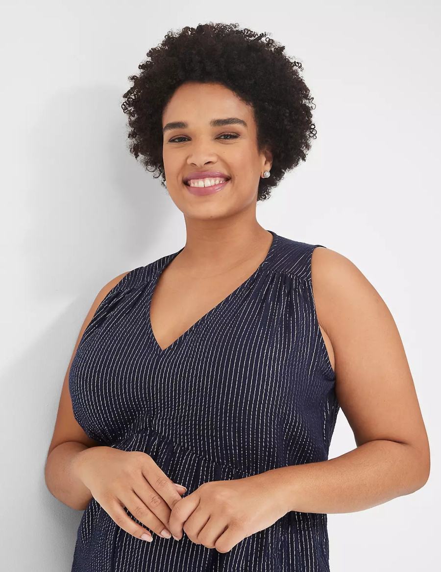 Dámské Kombinéza Lane Bryant Lurex Gauze Easy Blankyt | UXG8153WN