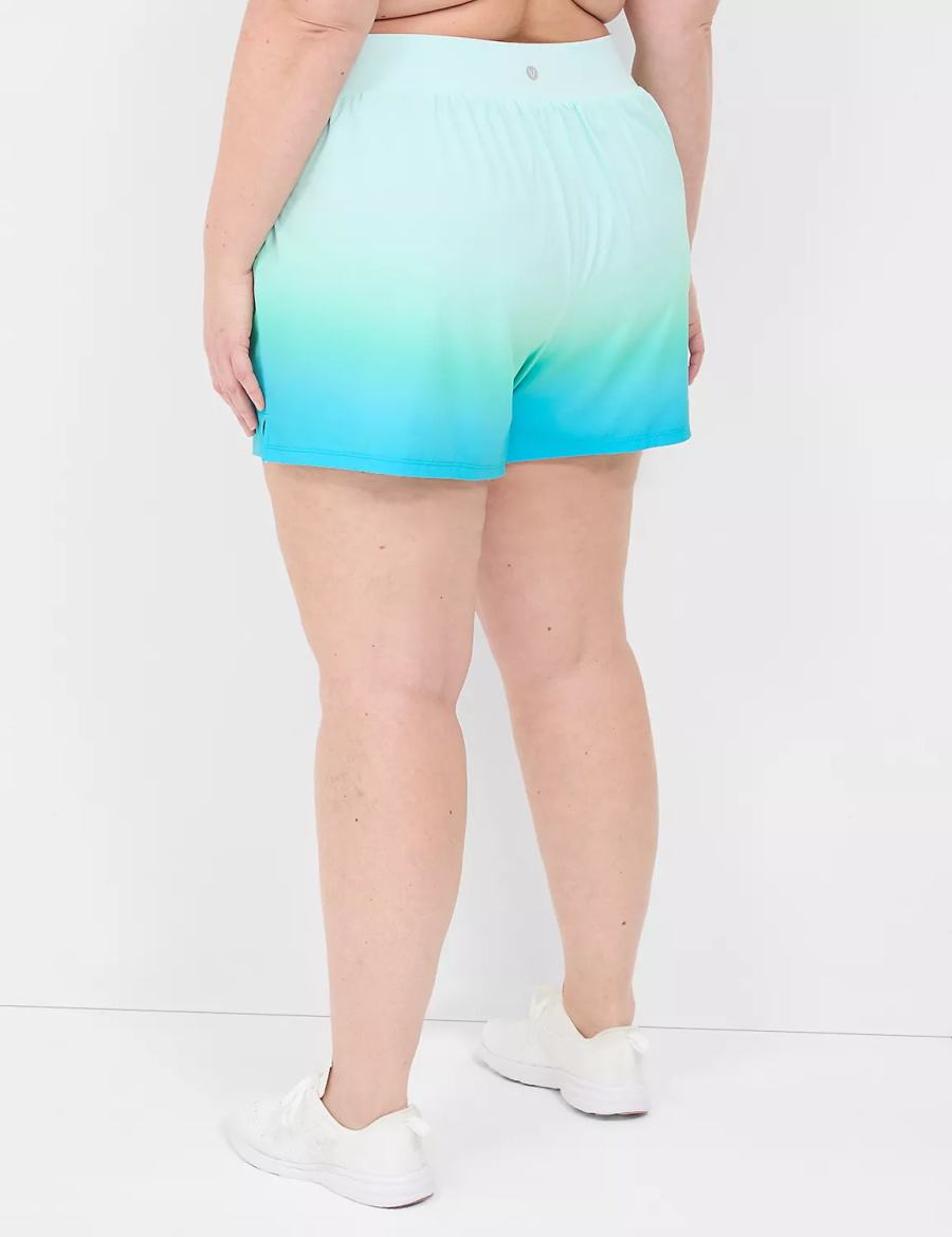 Dámské Kraťasy Lane Bryant LIVI Stretch Woven Zelene | GMZ9577KD