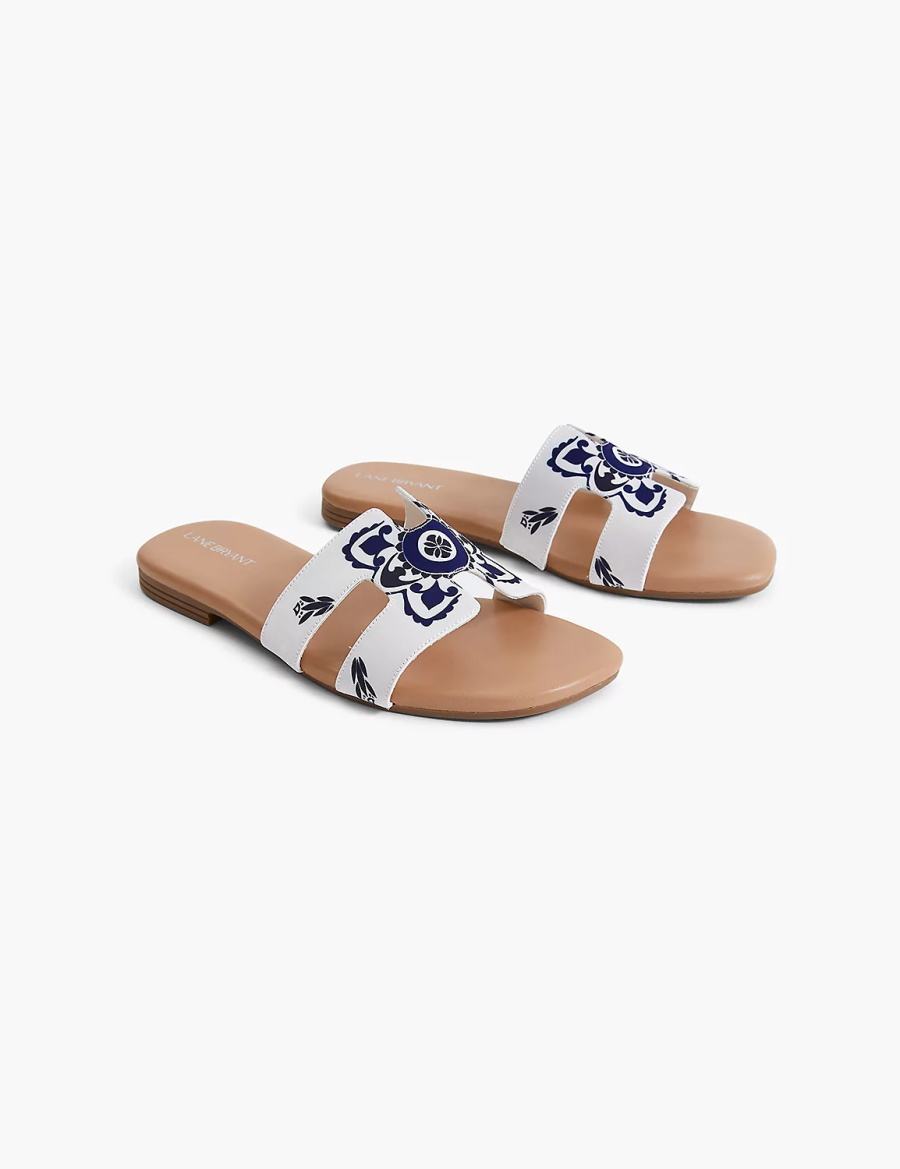 Dámské Ploché Sandály Lane Bryant Dream Cloud Slip-On Bílé | DNA9254HV