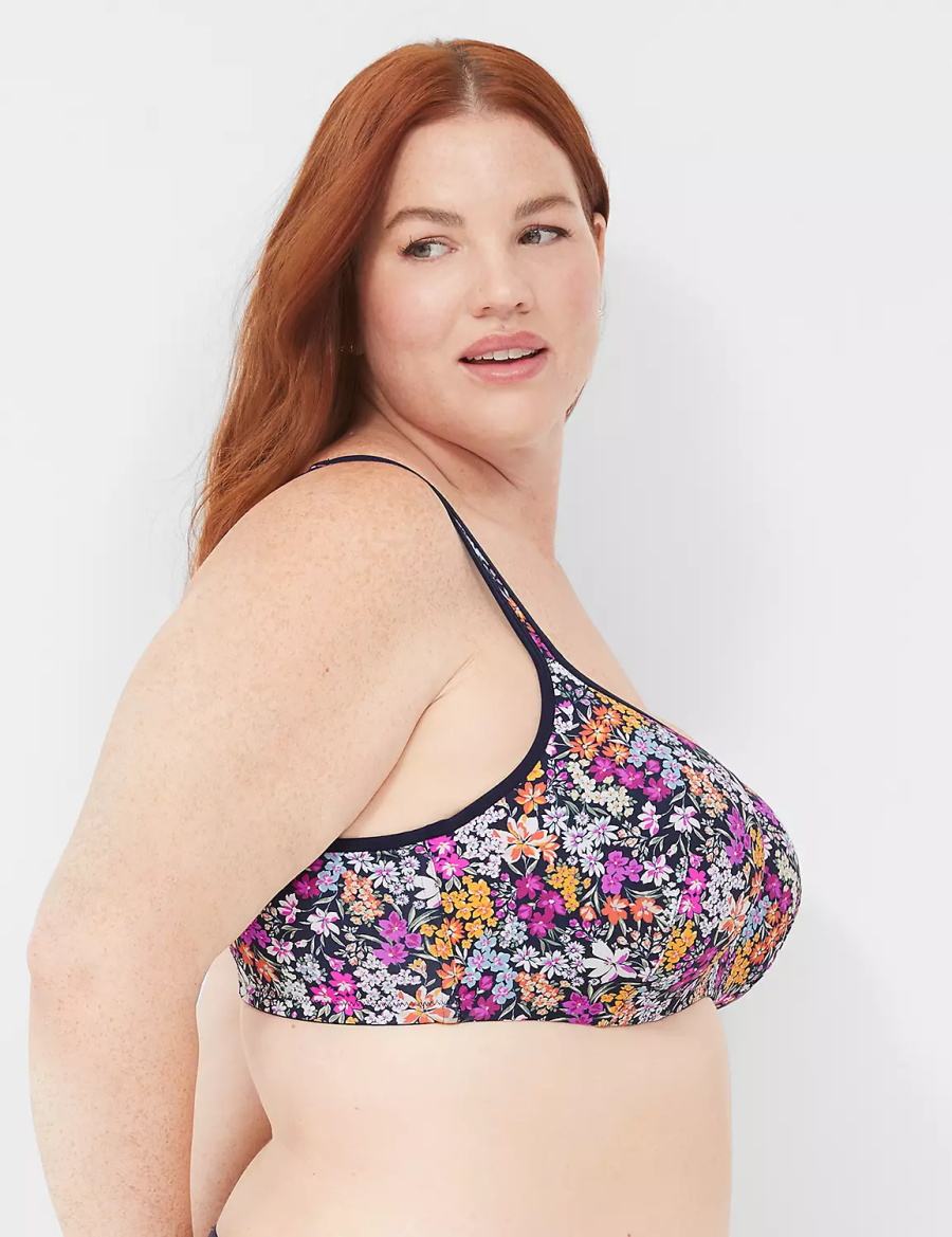 Dámské Podprsenka Balkonetová Lane Bryant Smooth Lightly Lined Blankyt | IQW8889DJ