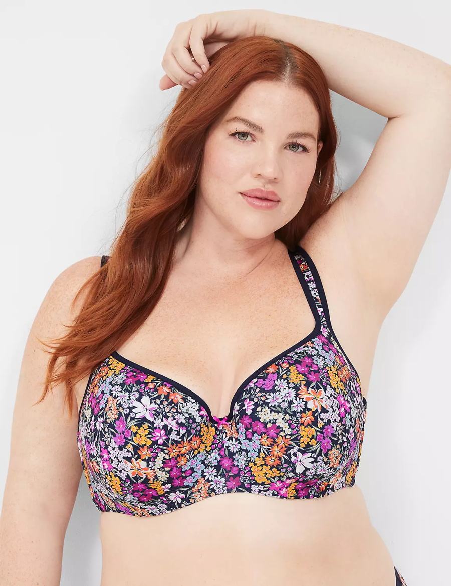 Dámské Podprsenka Balkonetová Lane Bryant Smooth Lightly Lined Blankyt | IQW8889DJ