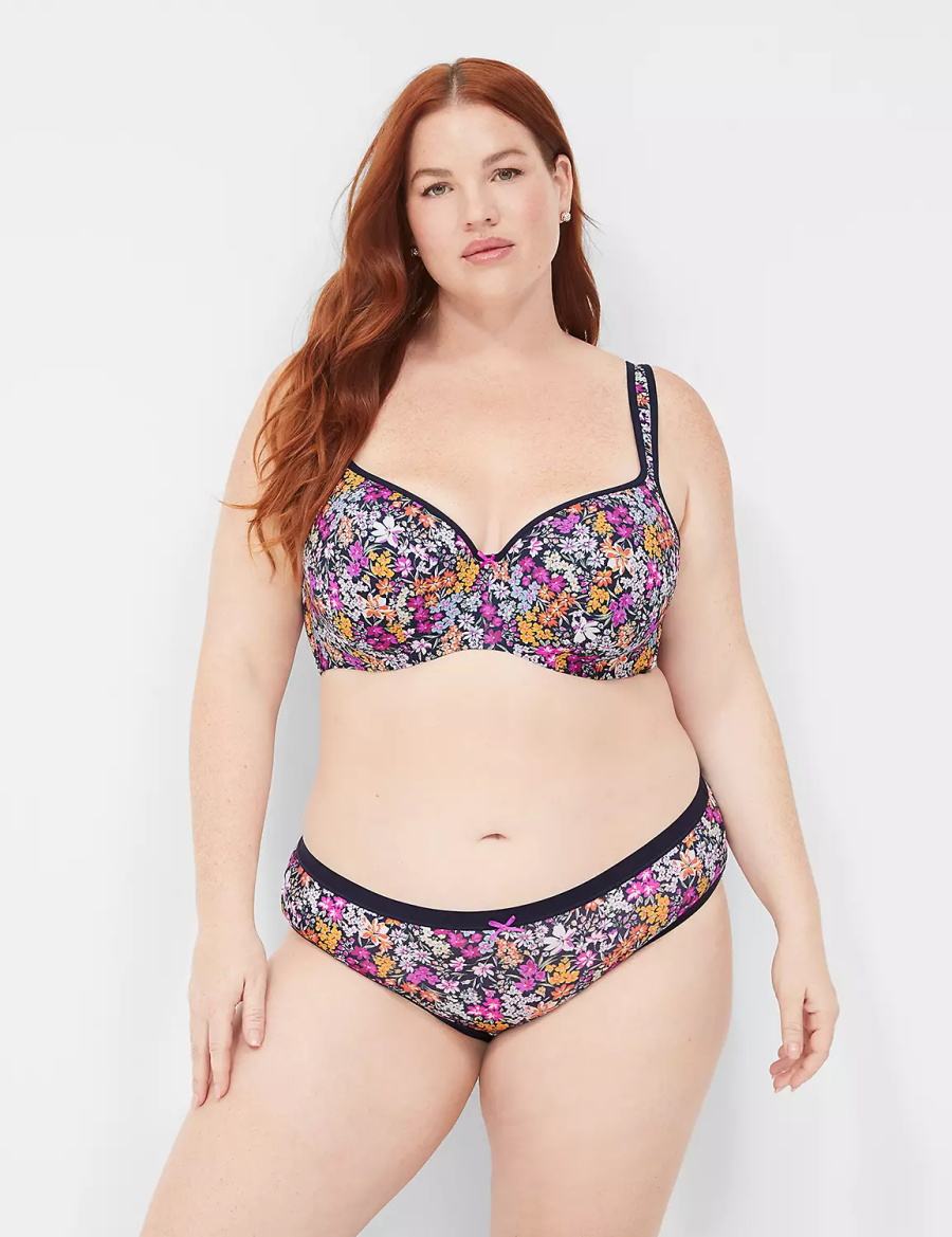 Dámské Podprsenka Balkonetová Lane Bryant Smooth Lightly Lined Blankyt | IQW8889DJ