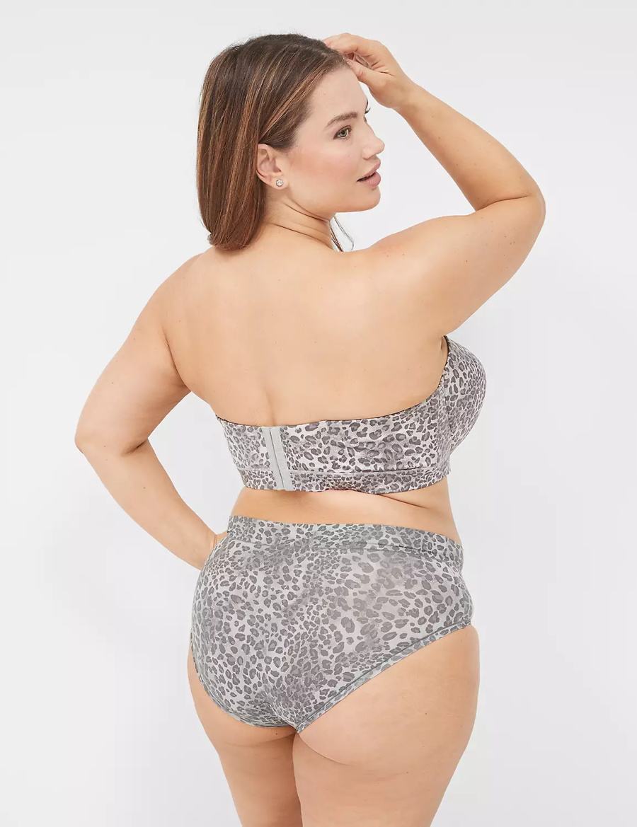 Dámské Podprsenka Bez Ramínek Lane Bryant Comfort Bliss Lightly Lined Multi-Way Černé Viacfarebný | EMA5348XW