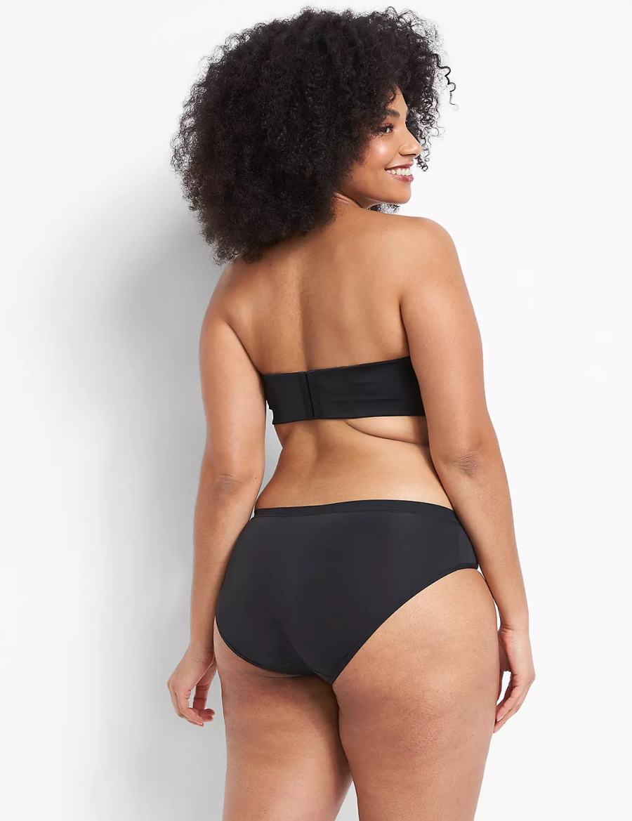 Dámské Podprsenka Bez Ramínek Lane Bryant Multi-Way Boost Černé | ZAL9480OL