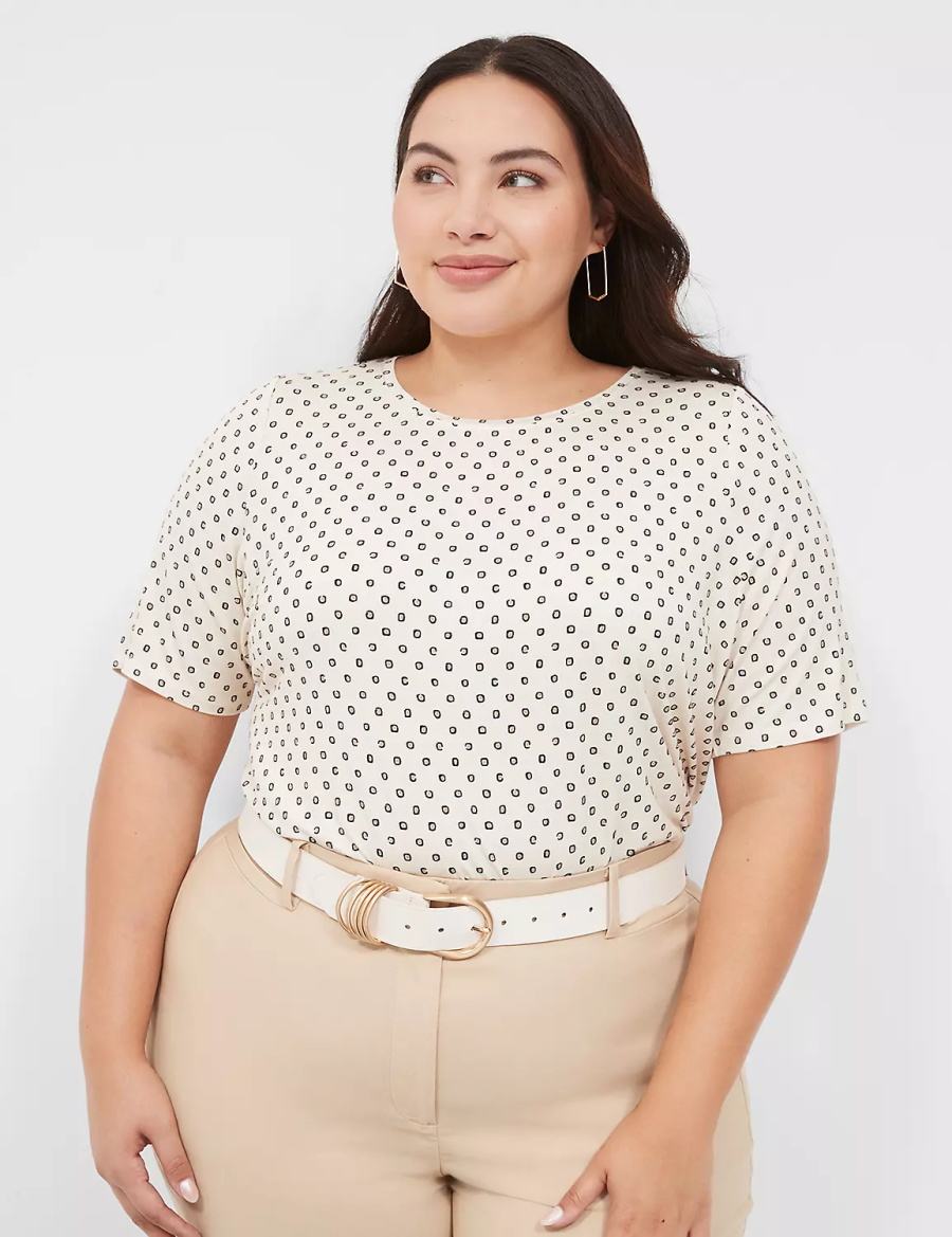 Dámské Pásky Lane Bryant Multi-Ring Faux-Leather Bílé Růžové | AHI885II