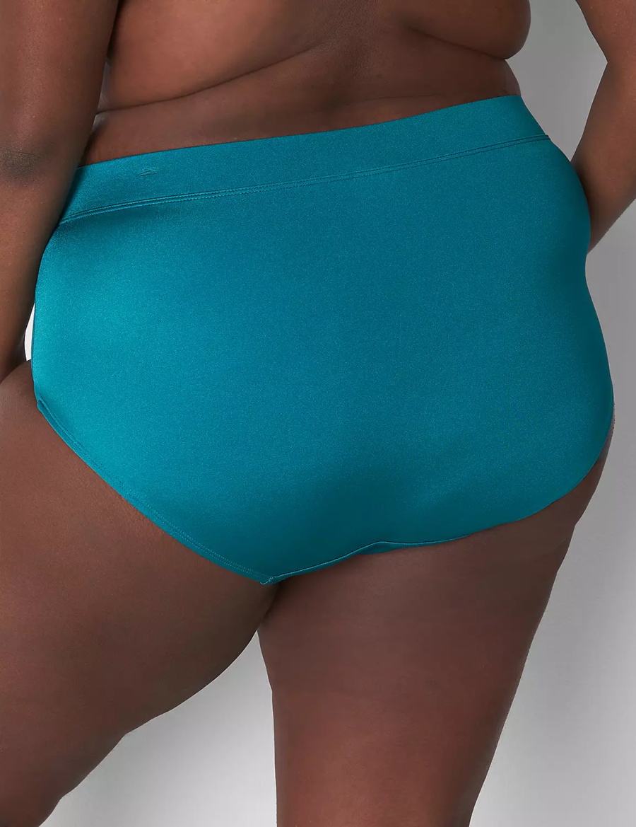 Dámské Slipy Lane Bryant Shimmer Swim Zelene | DAA4083IQ