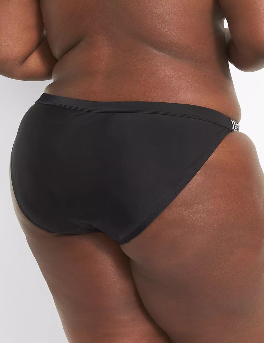 Dámské Spodní díl Plavek Lane Bryant String Černé | DED3867EI