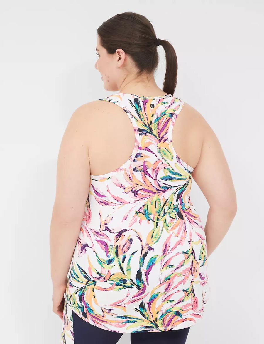 Dámské Tílko Lane Bryant LIVI Scoop-Neck Wicking Racerback Viacfarebný | CMG4233MN